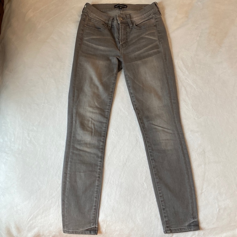 J. Crew Mercantile Gray Jeans